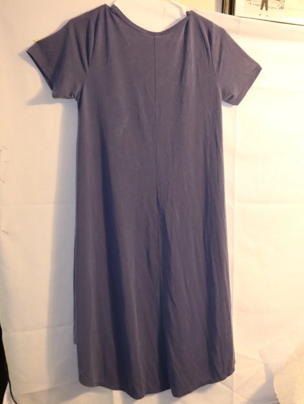 LuLaRoe Carly Solid Lavender Blue Small. LuLaRoe - Picture 5 of 10